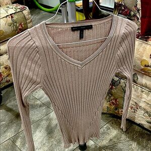 White House Black Market Shimmering Knit Top